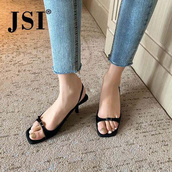 brand sandals women shoes genuine leather upper real silk insole classics simple one tape and slingbacks jo517, Black
brand sandals women shoes genuine leather upper real silk insole classics simple one tape and slingbacks jo517, Black