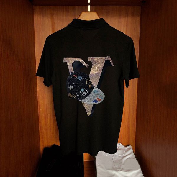 men's t-shirts friendly skin-friendly comfortable polo shirt casual cartoon lyrics piercing short masculine sleeve a9ou, White;black
men's t-shirts friendly skin-friendly comfortable polo shirt casual cartoon lyrics piercing short masculine sleeve a9ou, White;black