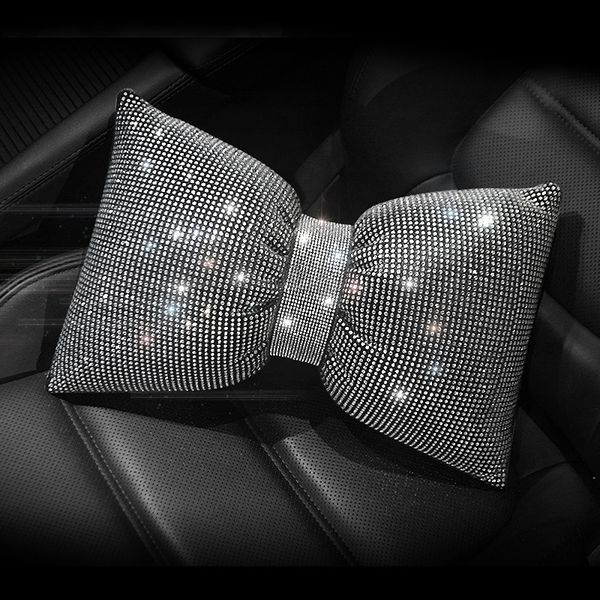 new diamond bowknot neck pillow rhinestone crystal auto headrest seat support waist pillows bling car accessories for women
new diamond bowknot neck pillow rhinestone crystal auto headrest seat support waist pillows bling car accessories for women