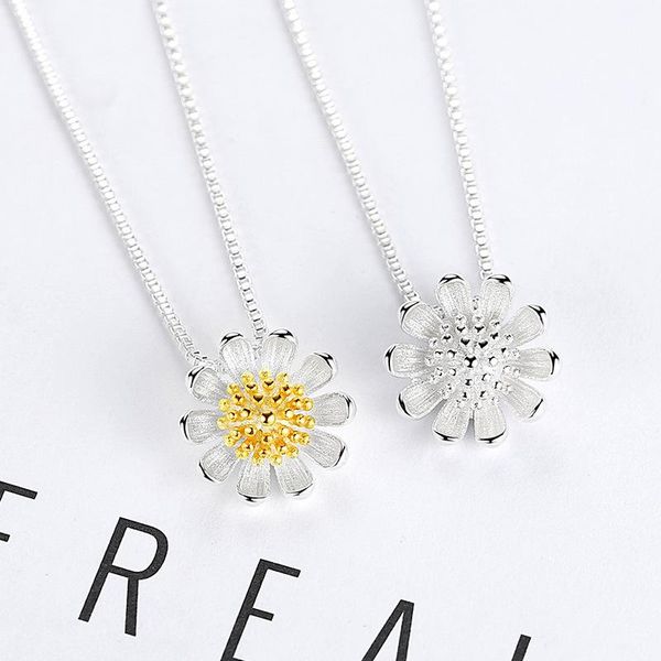 925 sterling silver women's fashion new jewelry retro simple chrysanthemum pendant necklace long 45cm
925 sterling silver women's fashion new jewelry retro simple chrysanthemum pendant necklace long 45cm
