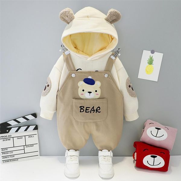hylkidhuosewinter toddler infant newborn clothes baby girls boys clothing sets plush hooded overalls child kids, White
hylkidhuosewinter toddler infant newborn clothes baby girls boys clothing sets plush hooded overalls child kids, White