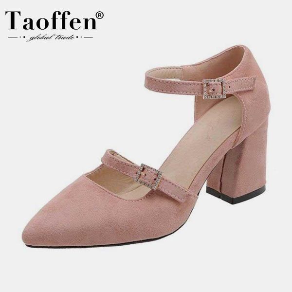 taoffen women flock leather sandals party fashion summer buckle bow-knot solid color office footwear size 32-43 dress shoes, Black
taoffen women flock leather sandals party fashion summer buckle bow-knot solid color office footwear size 32-43 dress shoes, Black