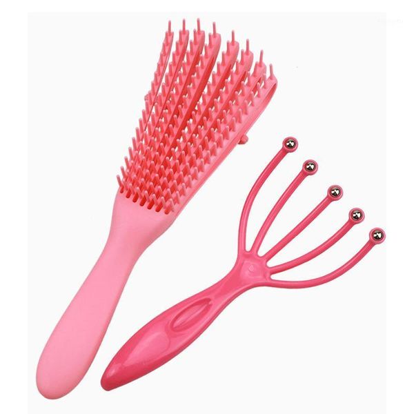 massage comb ocs tool set hair brush scalp detangle hairbrush anti-tie knot health care salon hairdressing1, Silver
massage comb ocs tool set hair brush scalp detangle hairbrush anti-tie knot health care salon hairdressing1, Silver