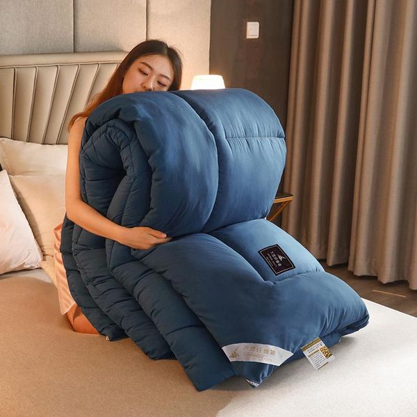 comforters & sets thickened in spring and autumn soy fiber quilt core warm winter comforter quilts king size
comforters & sets thickened in spring and autumn soy fiber quilt core warm winter comforter quilts king size