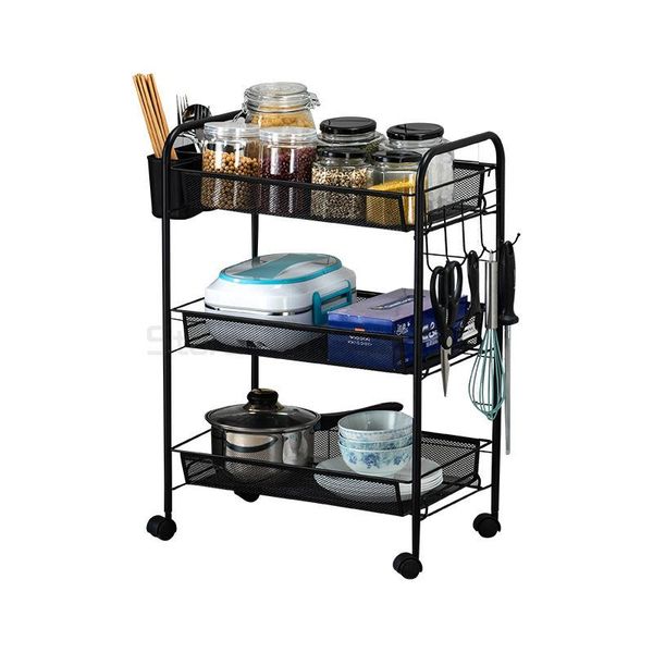 kitchen storage & organization 3-layer rack removable trolley holder shelf organizer with wheel
kitchen storage & organization 3-layer rack removable trolley holder shelf organizer with wheel