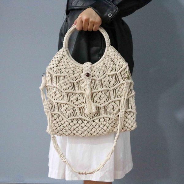 storage bags hand-woven bag simple white cotton rope single bead portable diagonal span dual-use organizer
storage bags hand-woven bag simple white cotton rope single bead portable diagonal span dual-use organizer