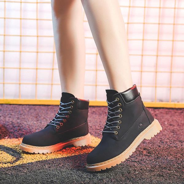 boots women ankle 2021 lace up suede ladies' solid comfortable flats shoes female fashion outdoor footwear plus size, Black
boots women ankle 2021 lace up suede ladies' solid comfortable flats shoes female fashion outdoor footwear plus size, Black