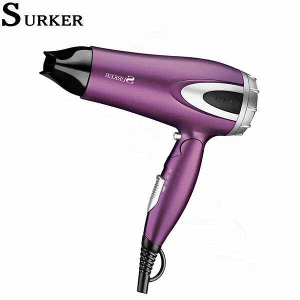 electric hair brushes surker 2200w professional dryer negative ion & cold wind purple foldable quick-drying tools dw-678
electric hair brushes surker 2200w professional dryer negative ion & cold wind purple foldable quick-drying tools dw-678