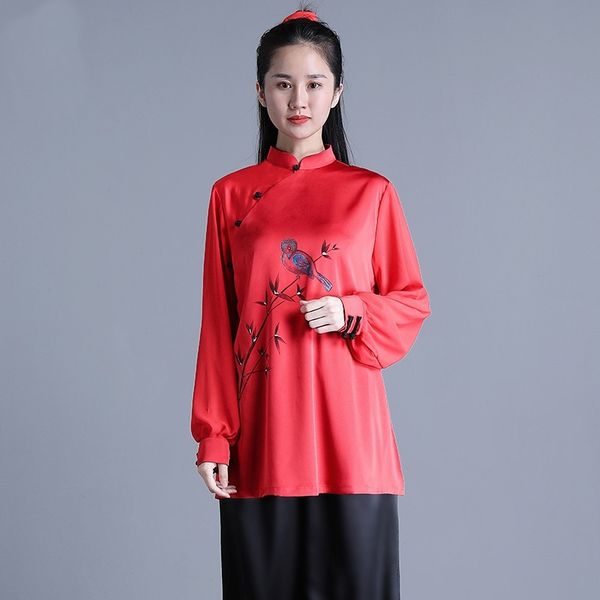 tai chi kung fu uniforms traditional chinese clothing shaolin wushu taichi uniform morning exercise costumes 12432, Red
tai chi kung fu uniforms traditional chinese clothing shaolin wushu taichi uniform morning exercise costumes 12432, Red