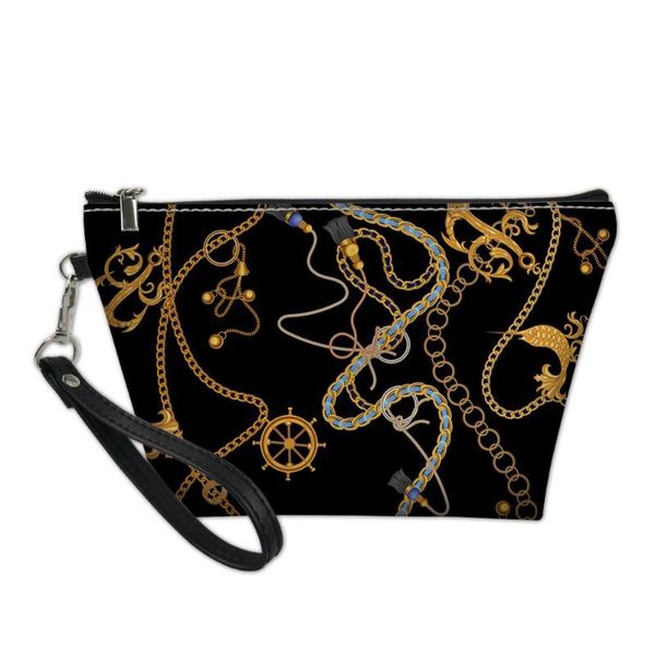 customized make up bag women makeup case box cosmetic bags toiletry kit travel organizer pouch european pattern print & cases