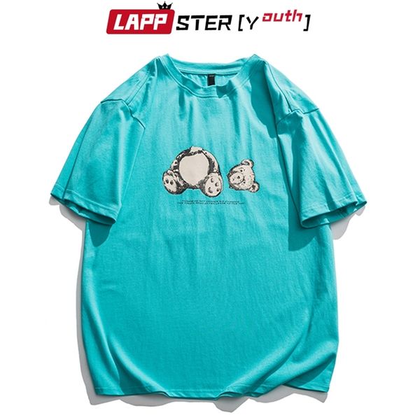 men hand-painted bear graphic t shirts summer mens vintage japanese harajuku t-shirts male streetwear tees 210420, White;black
men hand-painted bear graphic t shirts summer mens vintage japanese harajuku t-shirts male streetwear tees 210420, White;black