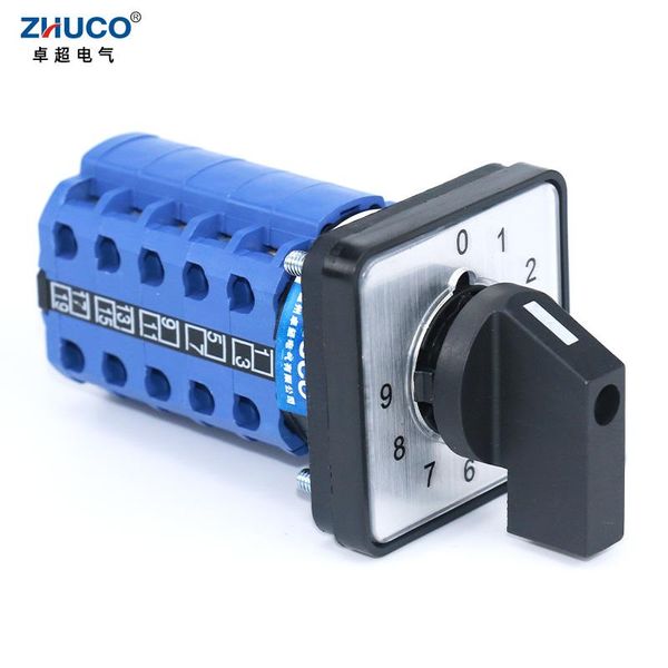 smart home control zhuco szw26/lw26-20 0-9 10 position 5 phase 20a 660v rotary universal changeover cam switch 64x64 48x48 mm panel mount
smart home control zhuco szw26/lw26-20 0-9 10 position 5 phase 20a 660v rotary universal changeover cam switch 64x64 48x48 mm panel mount