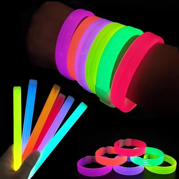 party decoration 20pc triple luminous bracelet light glow sticks bracelets necklaces neon for wedding bright colorful
party decoration 20pc triple luminous bracelet light glow sticks bracelets necklaces neon for wedding bright colorful