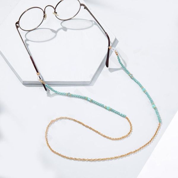 sunglasses frames multifunctional crystal beaded chain metal glasses hanging mask neck lanyard women trendy props, Silver
sunglasses frames multifunctional crystal beaded chain metal glasses hanging mask neck lanyard women trendy props, Silver