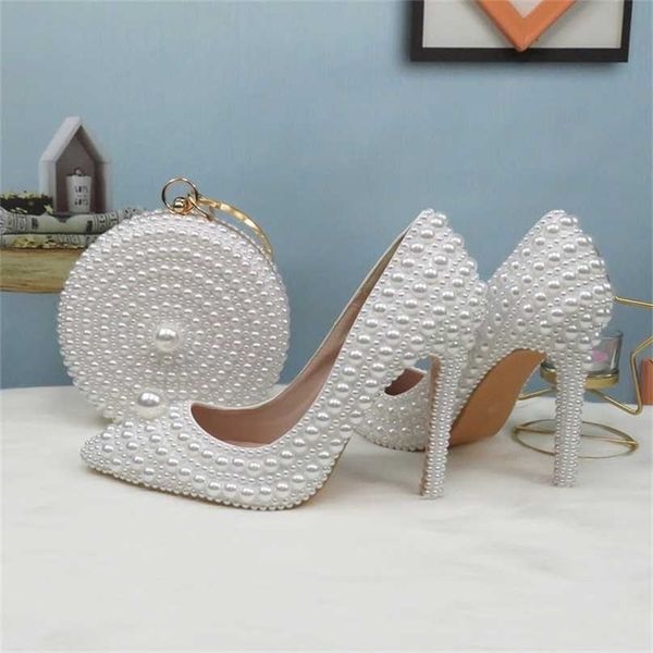 baoyafang white beads pearl women wedding shoes bride high heels ladies super big size party dress woman pointed toe 211123, Black
baoyafang white beads pearl women wedding shoes bride high heels ladies super big size party dress woman pointed toe 211123, Black