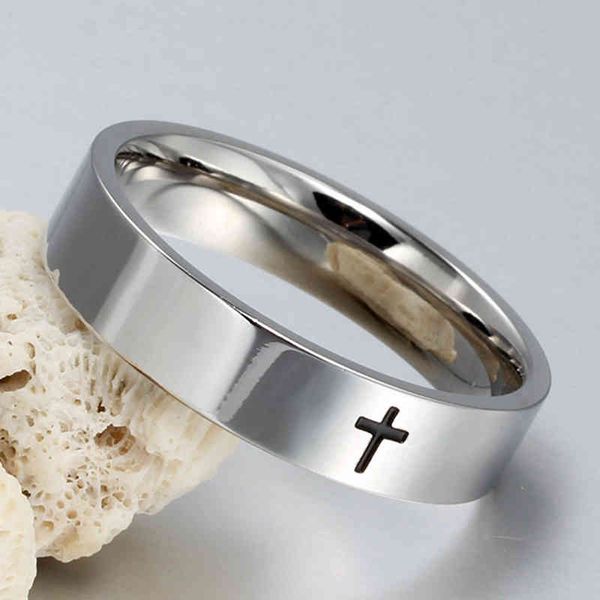 band mangopie6mm stainless steel cross ring christian jesus christ lord prayer for men and women, Silver
band mangopie6mm stainless steel cross ring christian jesus christ lord prayer for men and women, Silver