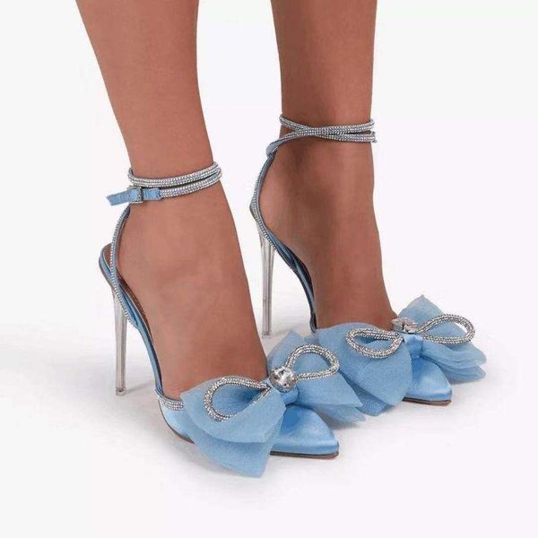 summer pointed toe rhinestone women's sandals fashion crystal bow stiletto high heels buckle wedding for women sandales femmes dress sh, Black
summer pointed toe rhinestone women's sandals fashion crystal bow stiletto high heels buckle wedding for women sandales femmes dress sh, Black