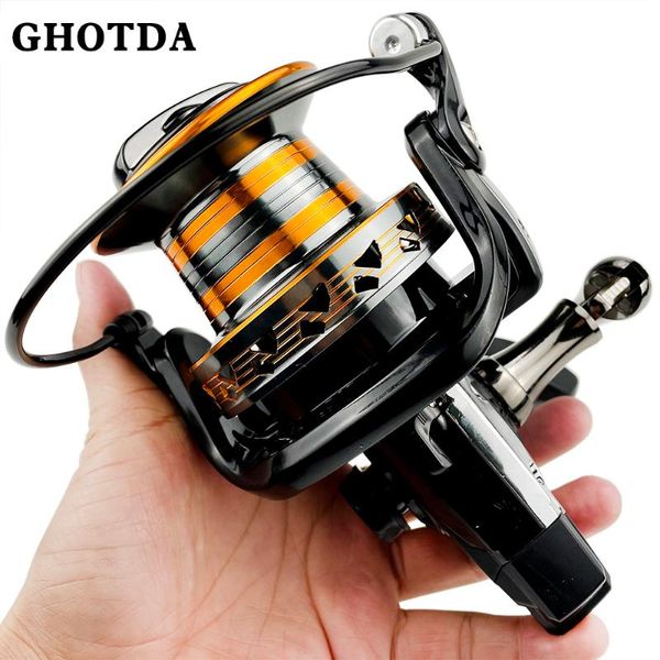 4.0:1 spinning reel max drag 30kg 13bb carp fishing 9000-12000 aluminium spool wheel carret baitcasting reels
4.0:1 spinning reel max drag 30kg 13bb carp fishing 9000-12000 aluminium spool wheel carret baitcasting reels