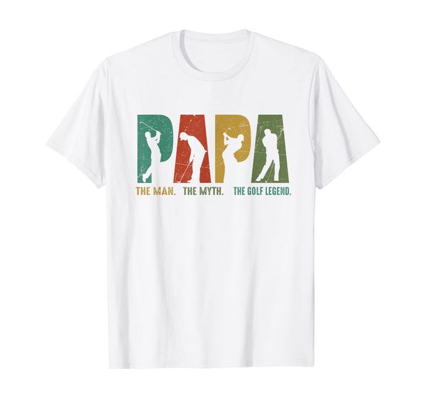mens papa the man the myth the golf legend shirt fathers day gift t-shirt, White;black
mens papa the man the myth the golf legend shirt fathers day gift t-shirt, White;black