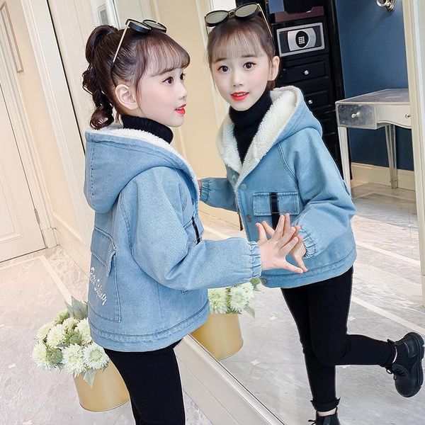 down coat children winter warm denim outerwear kids casual fashion thick jacket teen girl letter printing plus velvet short, Blue;gray
down coat children winter warm denim outerwear kids casual fashion thick jacket teen girl letter printing plus velvet short, Blue;gray