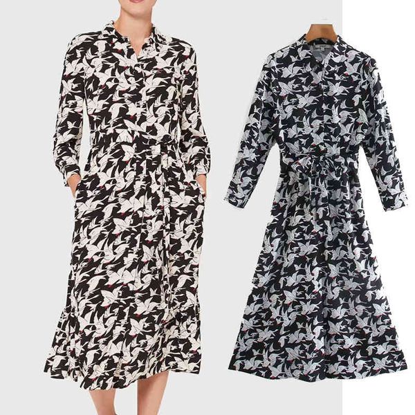 rompers female fashion swan stylish impression banners dressed sleeves ladies thin dress long, Black;white
rompers female fashion swan stylish impression banners dressed sleeves ladies thin dress long, Black;white