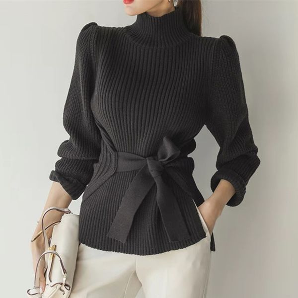 sweater korean chic gourds women malha pullover blusas mode autumn winter high loose puff femme, White;black
sweater korean chic gourds women malha pullover blusas mode autumn winter high loose puff femme, White;black