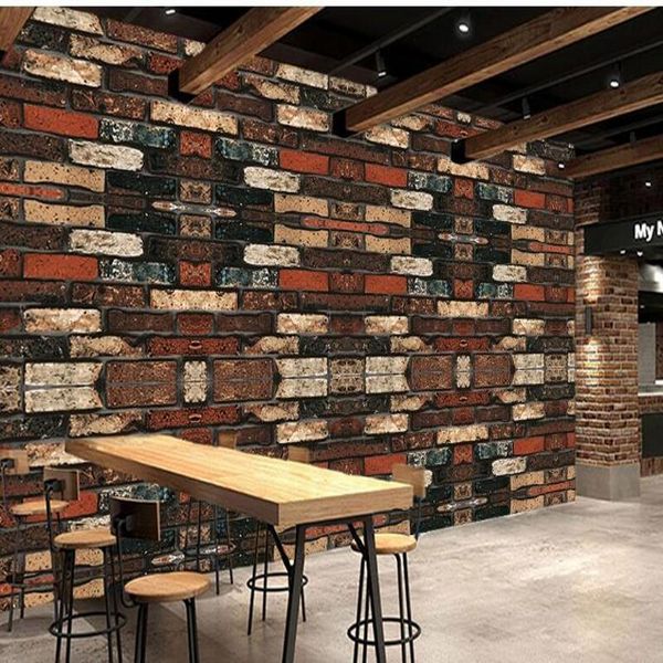 shuhiko custom large fresco 3d retro fashion antique nostalgia brick wall restaurant bar background non - woven wallpaper wallpapers
shuhiko custom large fresco 3d retro fashion antique nostalgia brick wall restaurant bar background non - woven wallpaper wallpapers