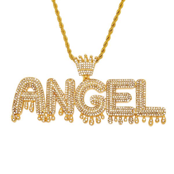 hip hop luxury crown baby letter pendant necklace stainless steel rope chain necklaces dropshipping street trendy jewelry, Silver
hip hop luxury crown baby letter pendant necklace stainless steel rope chain necklaces dropshipping street trendy jewelry, Silver