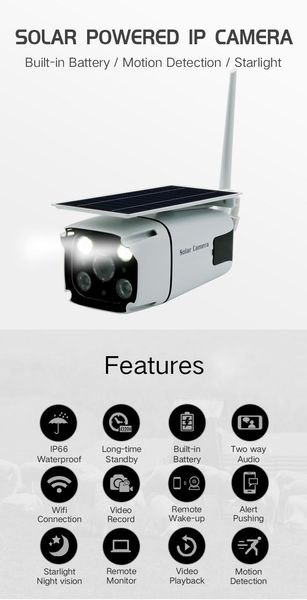 solar power battery wifi ip cameras 1080p p2p rechargeable outdoor waterproof wireless ir camera
solar power battery wifi ip cameras 1080p p2p rechargeable outdoor waterproof wireless ir camera