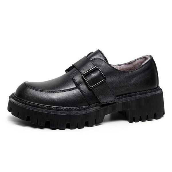 dress shoes yourseason platform ladies pumps 2021 genuine leather hook loop winter handmade women casual round toe concise, Black
dress shoes yourseason platform ladies pumps 2021 genuine leather hook loop winter handmade women casual round toe concise, Black