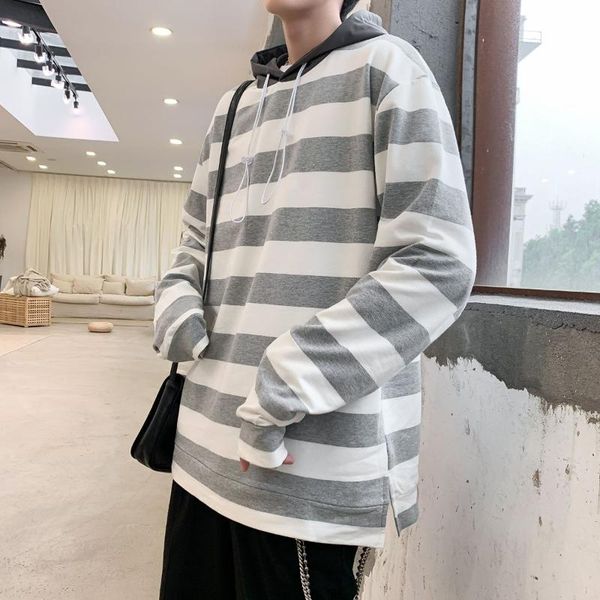men's hoodies & sweatshirts fleece hooded 2021 spring and summer gangfeng korean striped fashion loose college cotton the listing coupl, Black
men's hoodies & sweatshirts fleece hooded 2021 spring and summer gangfeng korean striped fashion loose college cotton the listing coupl, Black