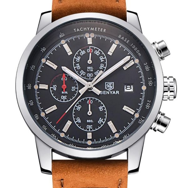 wristwatches benyar fashion chronograph sport mens watches quartz watch reloj hombre 2021 clock male hour relogio masculino, Slivery;brown
wristwatches benyar fashion chronograph sport mens watches quartz watch reloj hombre 2021 clock male hour relogio masculino, Slivery;brown