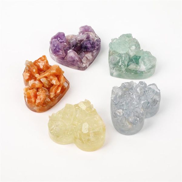decorative objects & figurines 1pcs natural stones calcite heart shape crystals quartz flourite amethyst valentine's day with word home
decorative objects & figurines 1pcs natural stones calcite heart shape crystals quartz flourite amethyst valentine's day with word home