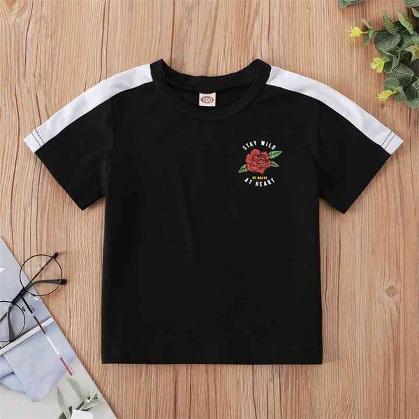 summer children short sleeve o neck patchwork print floral letter fashion baby girl or boys t-shirt 3-10t 210629, Blue
summer children short sleeve o neck patchwork print floral letter fashion baby girl or boys t-shirt 3-10t 210629, Blue