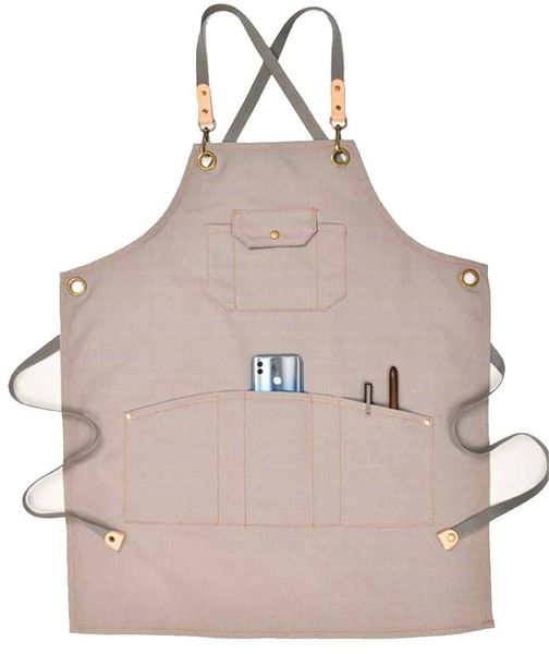 aprons with pockets women men canvas adjustable bib apron cross back for chef painter gardening bbq artist
aprons with pockets women men canvas adjustable bib apron cross back for chef painter gardening bbq artist