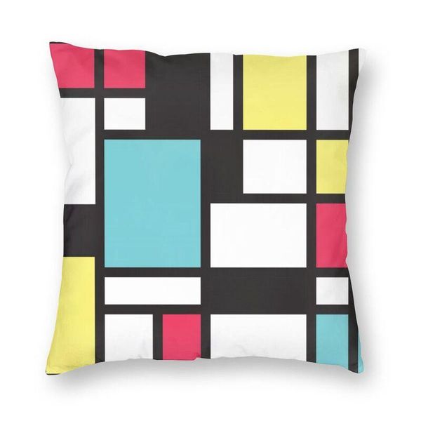 cushion/decorative pillow mondrian study geometric modern cushion covers sofa home decorative plaid abstract square cover 40x40 decor 
cushion/decorative pillow mondrian study geometric modern cushion covers sofa home decorative plaid abstract square cover 40x40 decor