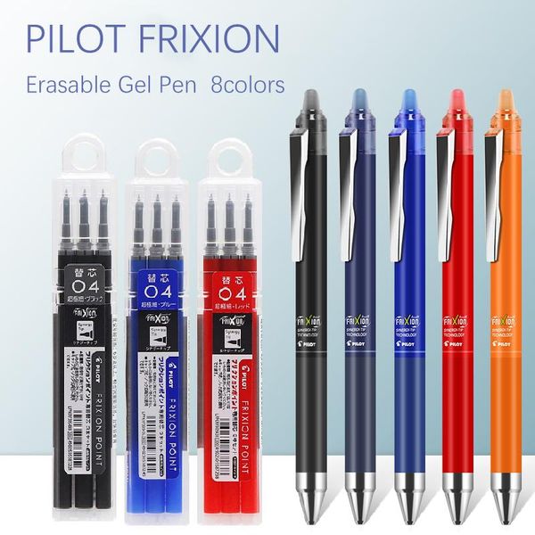gel pens pilot frixion erasable pen fine point lfpk-25s4 refills 0.4mm many colors school & office stationery
gel pens pilot frixion erasable pen fine point lfpk-25s4 refills 0.4mm many colors school & office stationery