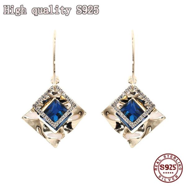 dangle & chandelier geometric retro fashion square ear hook personality crystal s925 silver needle temperament women's earrings
dangle & chandelier geometric retro fashion square ear hook personality crystal s925 silver needle temperament women's earrings