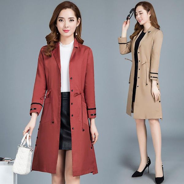 women's trench coats boollili coat for womens plus size fashions korean style clothes outwear women abrigo mujer sobretudo feminino, Tan;black
women's trench coats boollili coat for womens plus size fashions korean style clothes outwear women abrigo mujer sobretudo feminino, Tan;black