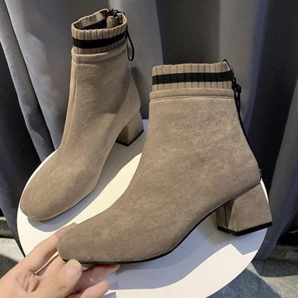 boots fashion suede fabric back zipper thick heel women winter warm motorcycle plus size casual non-slip shopping, Black
boots fashion suede fabric back zipper thick heel women winter warm motorcycle plus size casual non-slip shopping, Black