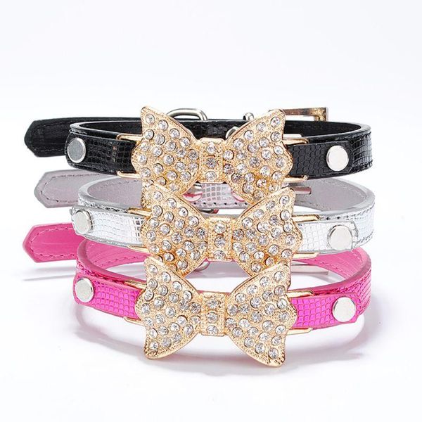 dog collars & leashes pet dogs bowknot alloy button pu leather rhinestone cat doggie necklace straps
dog collars & leashes pet dogs bowknot alloy button pu leather rhinestone cat doggie necklace straps