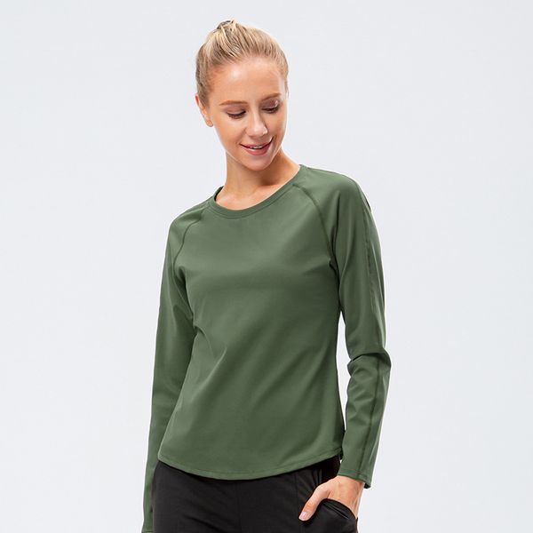 women's autumn and winter nylon plus velvet sports long-sleeved nude yoga running t-shirt slim training fitness clothes, White;red
women's autumn and winter nylon plus velvet sports long-sleeved nude yoga running t-shirt slim training fitness clothes, White;red