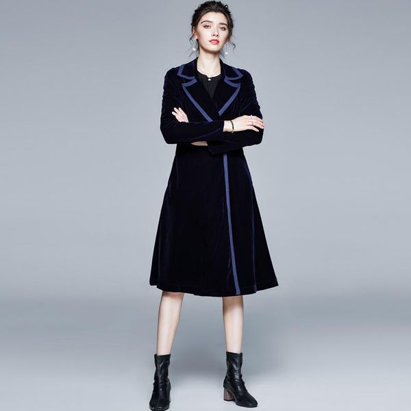 women's trench coats women autumn winter long velour coat fashion designers turn down collar vintage outerwear elegant overcoat, Tan;black
women's trench coats women autumn winter long velour coat fashion designers turn down collar vintage outerwear elegant overcoat, Tan;black