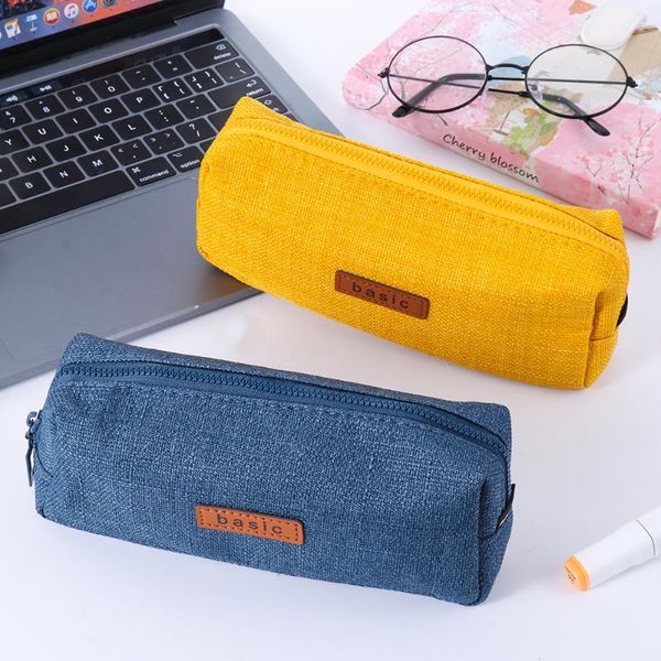 pencil bags 2021simple square case solid color cotton linen storage box zipper stationery finishing coin purse school office supplies
pencil bags 2021simple square case solid color cotton linen storage box zipper stationery finishing coin purse school office supplies