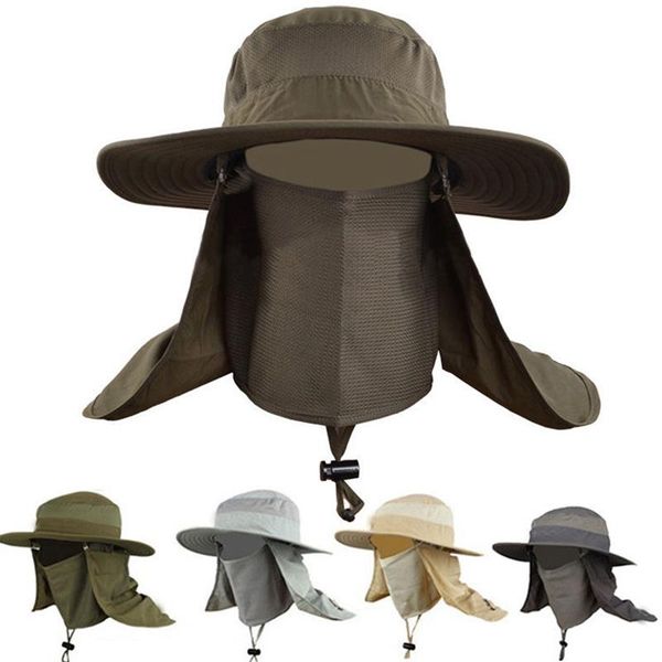 cloches outdoor quick drying fishing hats men women large round brim sun block summer cap for travel mountain climbing bucket hat, Blue;gray
cloches outdoor quick drying fishing hats men women large round brim sun block summer cap for travel mountain climbing bucket hat, Blue;gray