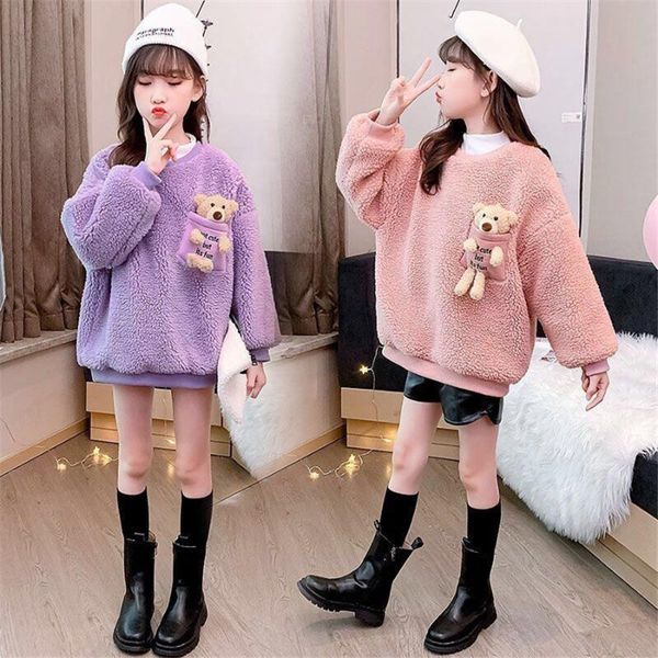 pullover girls sweater 2021 autumn and winter thickened casual bottoming children's round neck 3-12 years, Blue
pullover girls sweater 2021 autumn and winter thickened casual bottoming children's round neck 3-12 years, Blue
