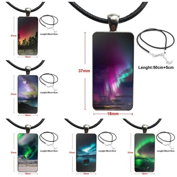 pendant necklaces for women brand steel color jewelry fashion statement necklace glass pendants aurora australis special offer luxury, Silver 
pendant necklaces for women brand steel color jewelry fashion statement necklace glass pendants aurora australis special offer luxury, Silver