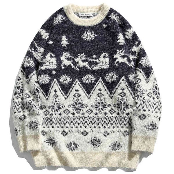 men's sweaters men hip hop knitted jumper ugly christmas snowflake deer streetwear harajuku crewneck fashion casual knitwear pullo, White;black
men's sweaters men hip hop knitted jumper ugly christmas snowflake deer streetwear harajuku crewneck fashion casual knitwear pullo, White;black