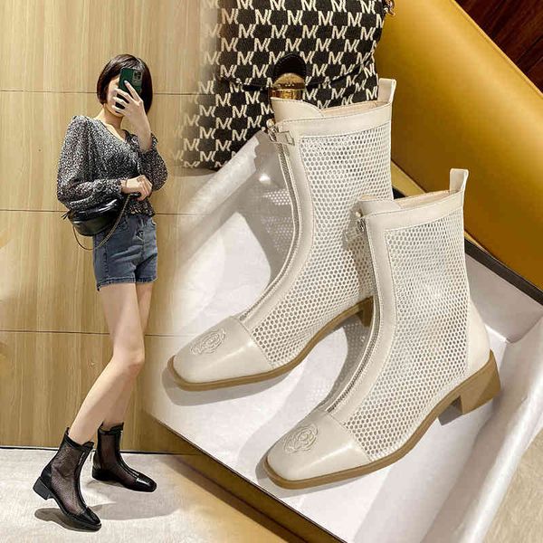 sandals martin boots summer thin women's mesh thick heel hollow short half high sandals 3172-3 rc6z, Black
sandals martin boots summer thin women's mesh thick heel hollow short half high sandals 3172-3 rc6z, Black