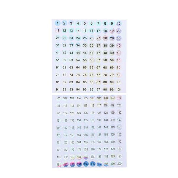 waterproof number 1-200 laser labels stickers for diy craft nail polish lipstick color tags bar wine glass gift wrap
waterproof number 1-200 laser labels stickers for diy craft nail polish lipstick color tags bar wine glass gift wrap